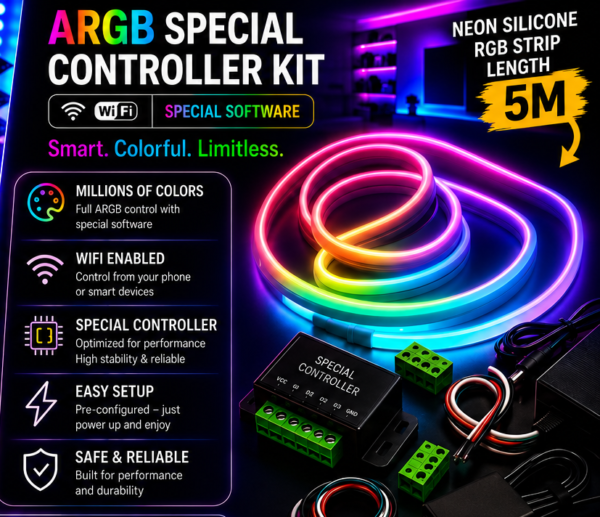 neon GlowSync ARGB Neon Kit-5metre